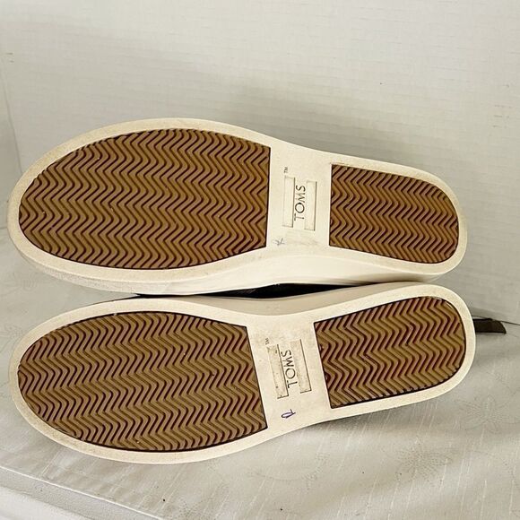 Toms Paxton Slip on Sherpa lined Gray Suede Sneaker Boots Sz Womens 9 - Picture 7 of 8